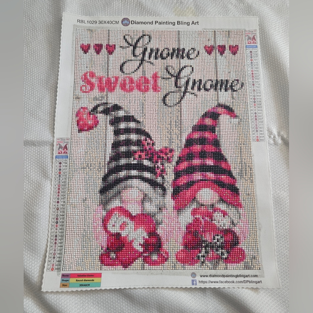 ❤️FINAL SALE- 30cm×34cm (12in×16in) Finished Diamond Painting